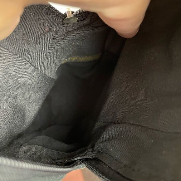 NWT Prago Black Leather Crossbody Bag - Picture 5 of 7